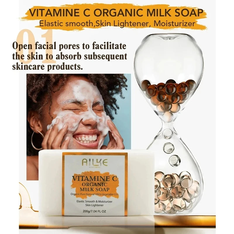 Lightening Body Cream with Vitamin C & Hyaluronic Acid - Hydrating Skin Tone Corrector