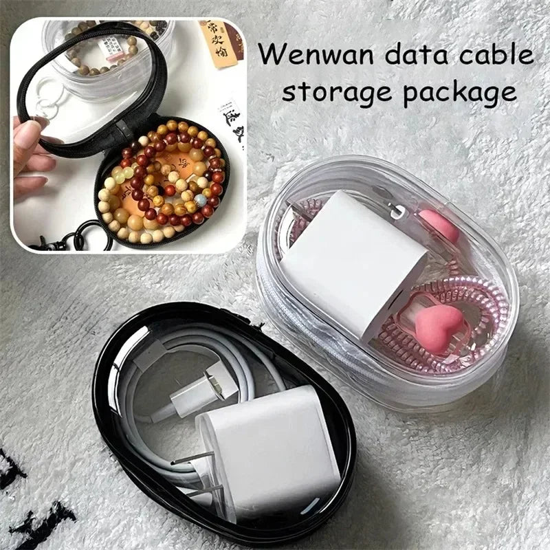 Waterproof Charger Storage Case Organizer for Data Cables and Adapters