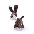 Plush Dog Toy Animals Shape Squeaky & Bite Resistant Pet Toys for Small & Large Dogs
