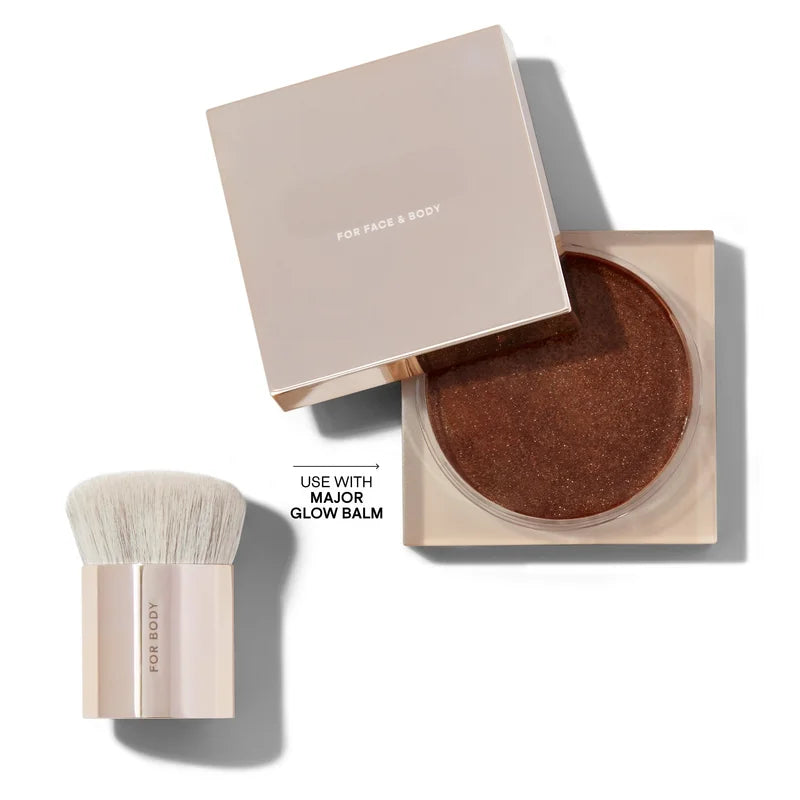 Large Kabuki Body Brush for Bronzer & Shimmer Makeup Application
