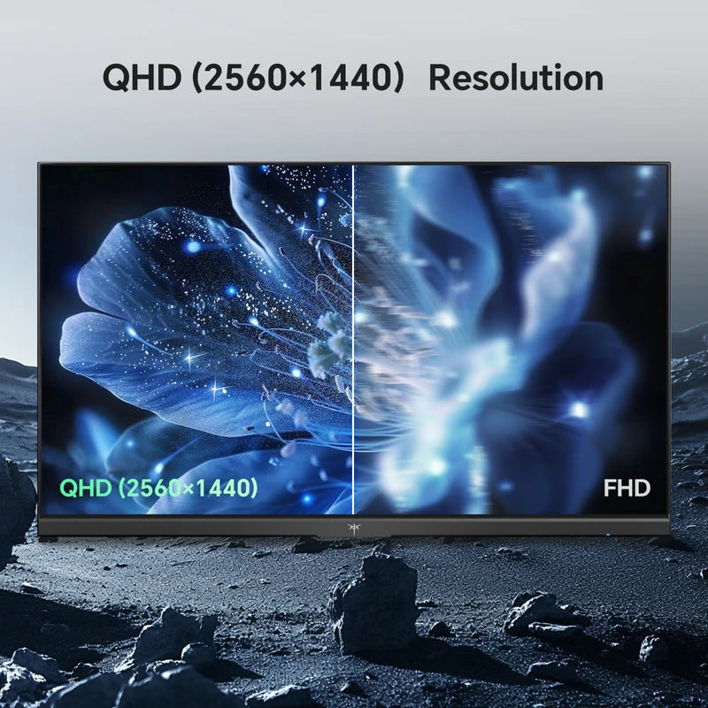 27-Inch QHD Computer Monitor with IPS Panel, 120Hz Refresh Rate