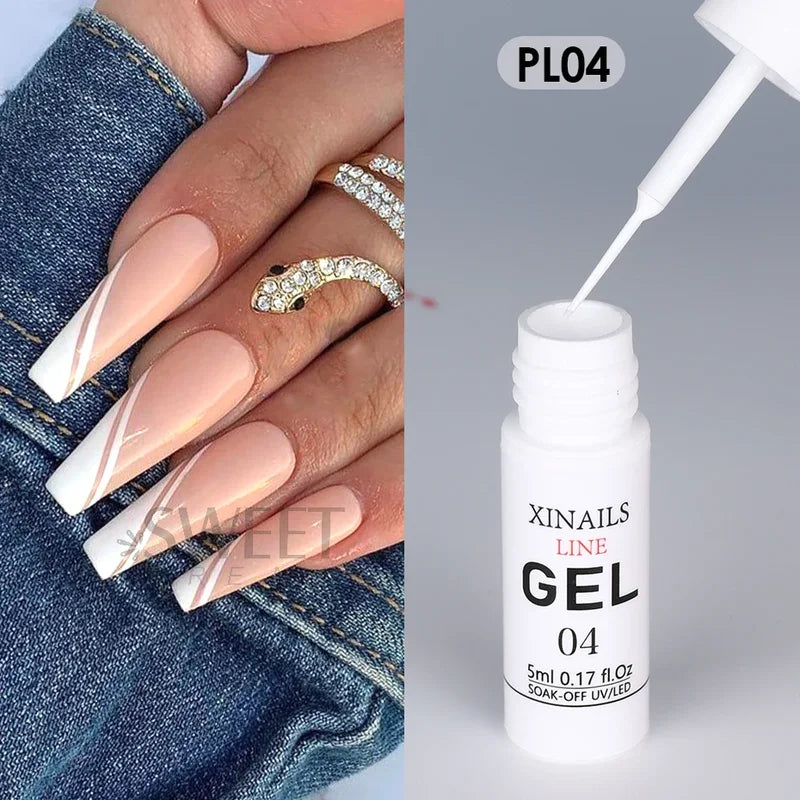 5ml Nail Art Gel Polish Wire Silk Pen for Manicure Drawing & Graffiti
