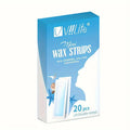 Facial and Body Hair Removal Wax Strips - 20/40Pcs for Face, Chin, Upper Lip, Eyebrows, Beard
