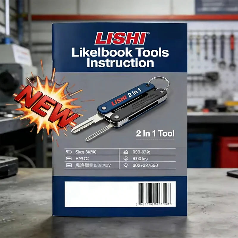 Lishi 2-in-1 Automotive Lock and Key Tool Manual Guide