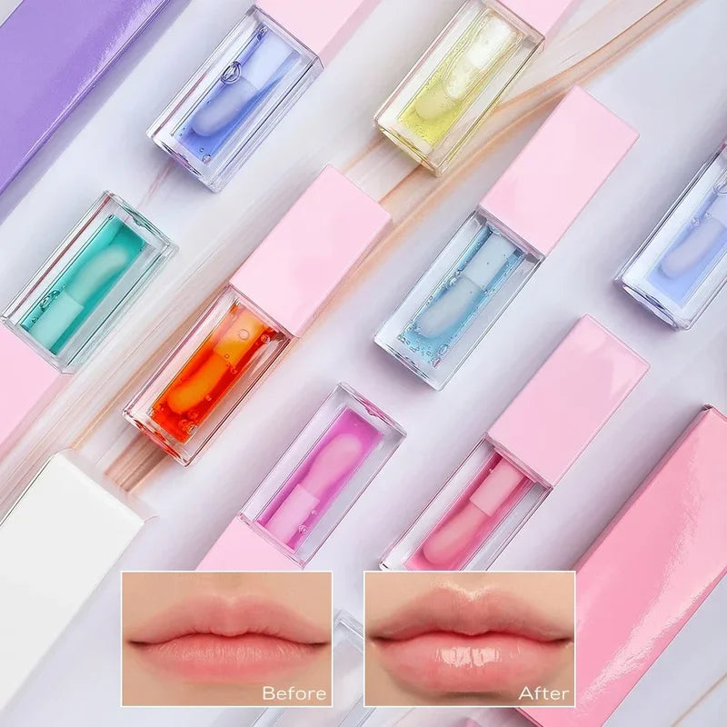 Private Label Clear Lip Gloss with Custom Logo, Long-Lasting & Moisturizing