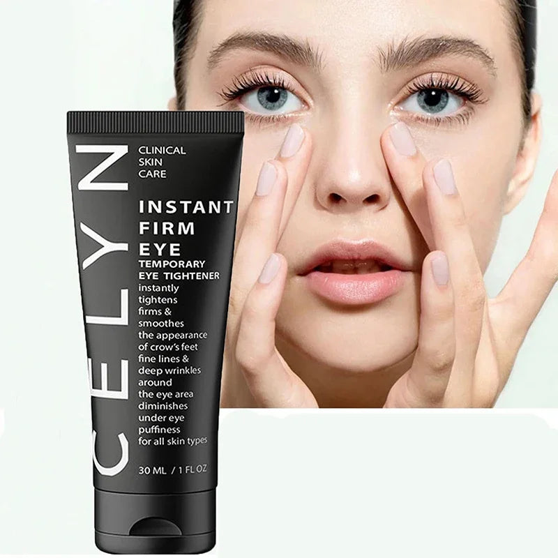 3-Minute Instant Firm Eye Cream for Wrinkles Dark Circles and Eye Bags - Moisturizing Peptide Treatment