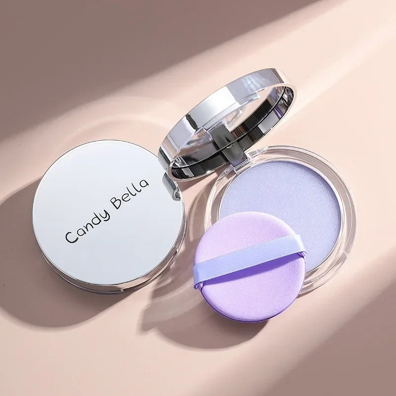 Matte Setting Powder Oil-Control Brightening Face Powder Compact Makeup