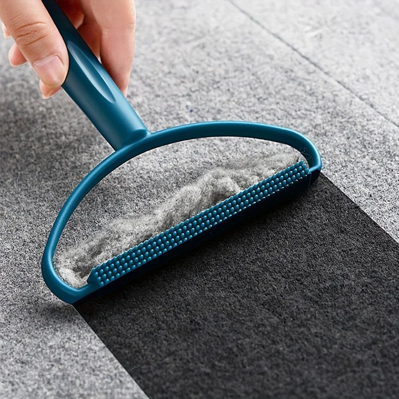 Portable Lint Remover Fabric Hair Pet Hair Scraper Cleaner for Clothes & Carpet