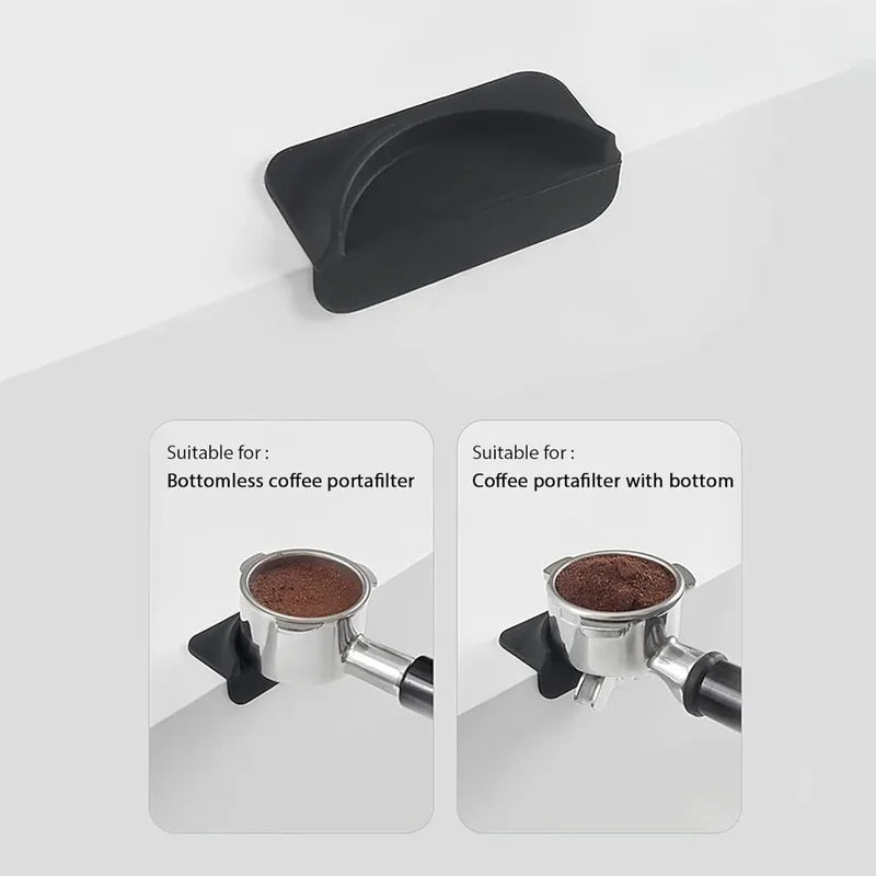 Coffee Tamper Mat – Food-Grade Silicone Tamping Pad for Espresso Barista Tools