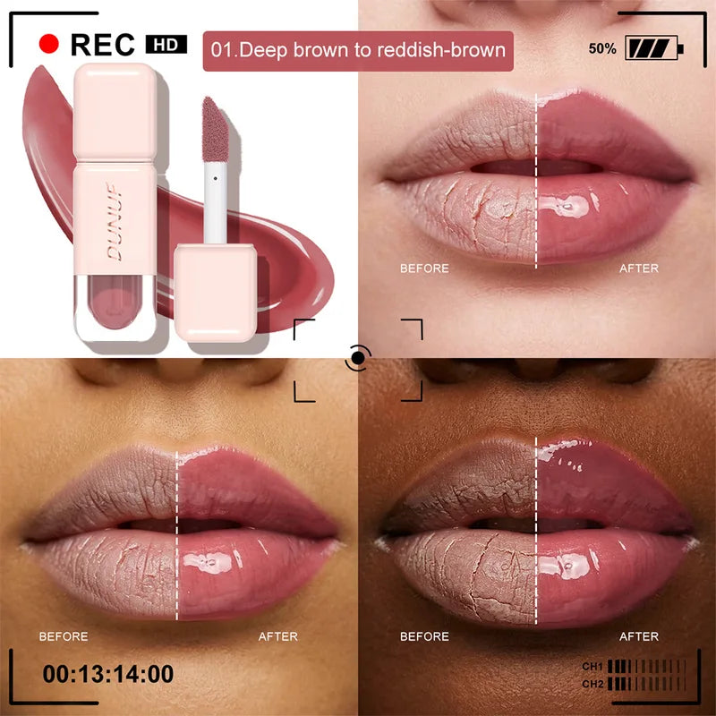 Liquid Lipstick Set - 12 Colors Waterproof Moisturizing Lip Gloss