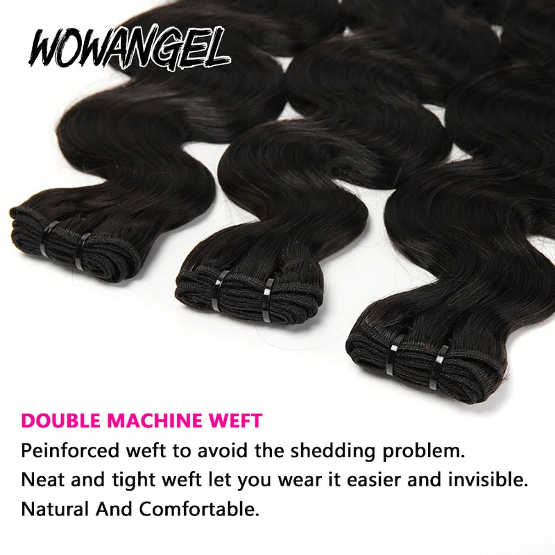 Virgin Remy Brazilian Hair Bundles - Body Wave Human Hair Extensions 28-30 Inch