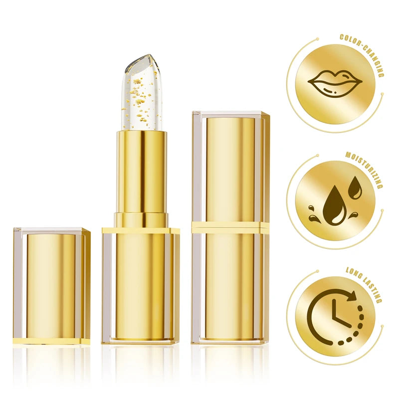 Color-Changing Lipstick for Women Moisturizing Long-Lasting Non-Sticky Lip Balm