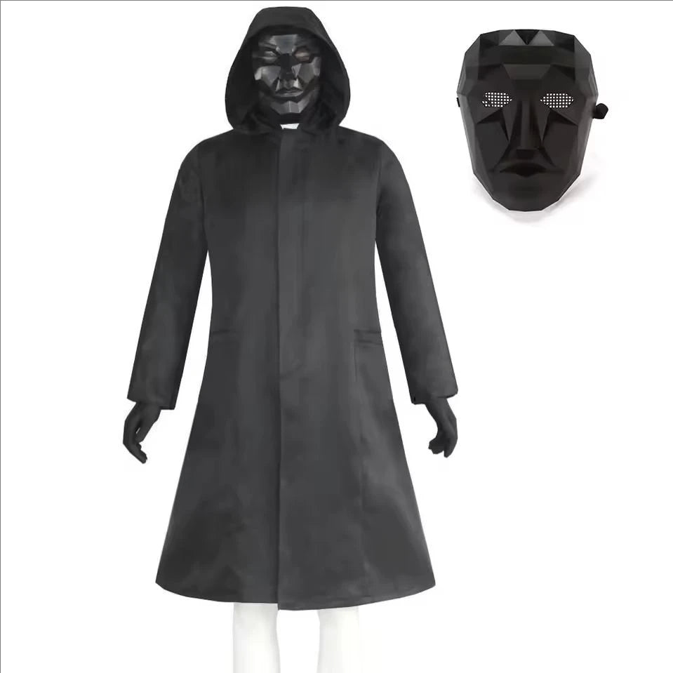 Calamari Game Cosplay Costume Set with Gloves for Party & Halloween