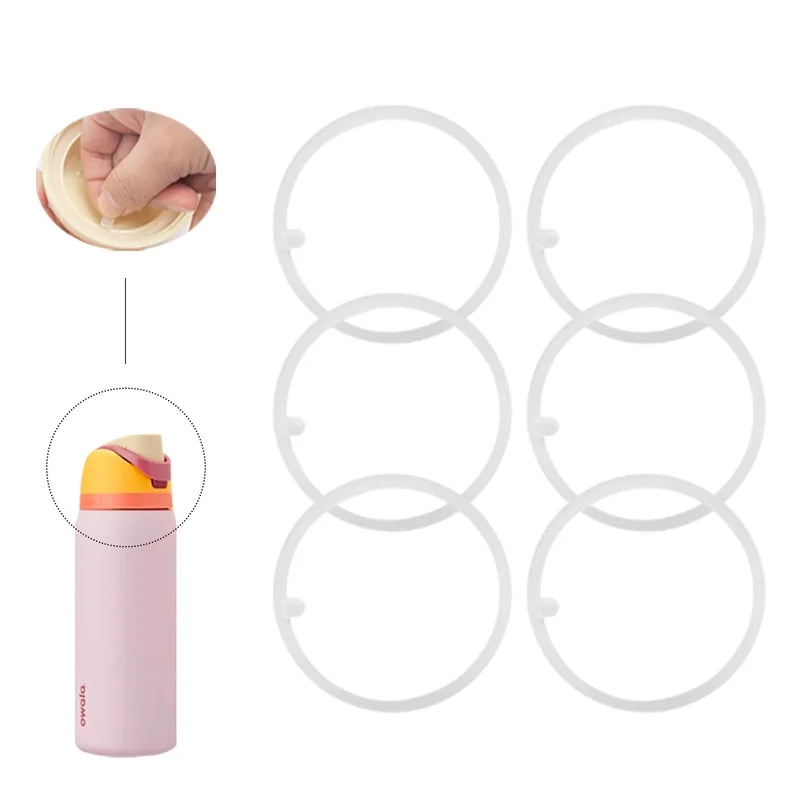 Replaceable Silicone Water Sealing Ring for Owala FreeSip Mug - Leakproof & Heat-Resistant