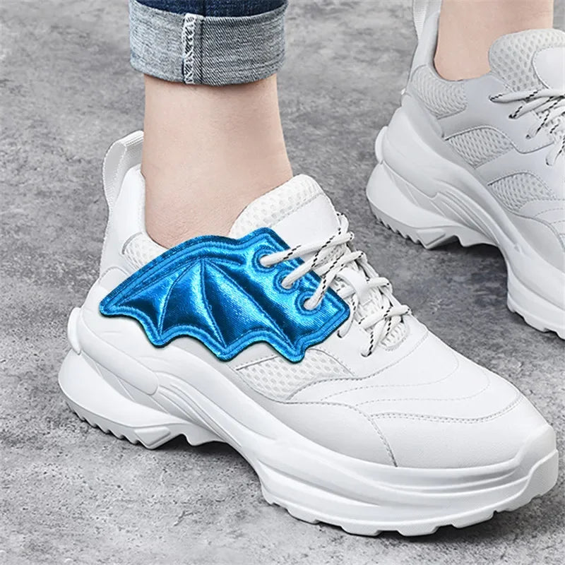 Halloween Bat Wings Shoe Charms DIY Accessories for Sneakers and Boots