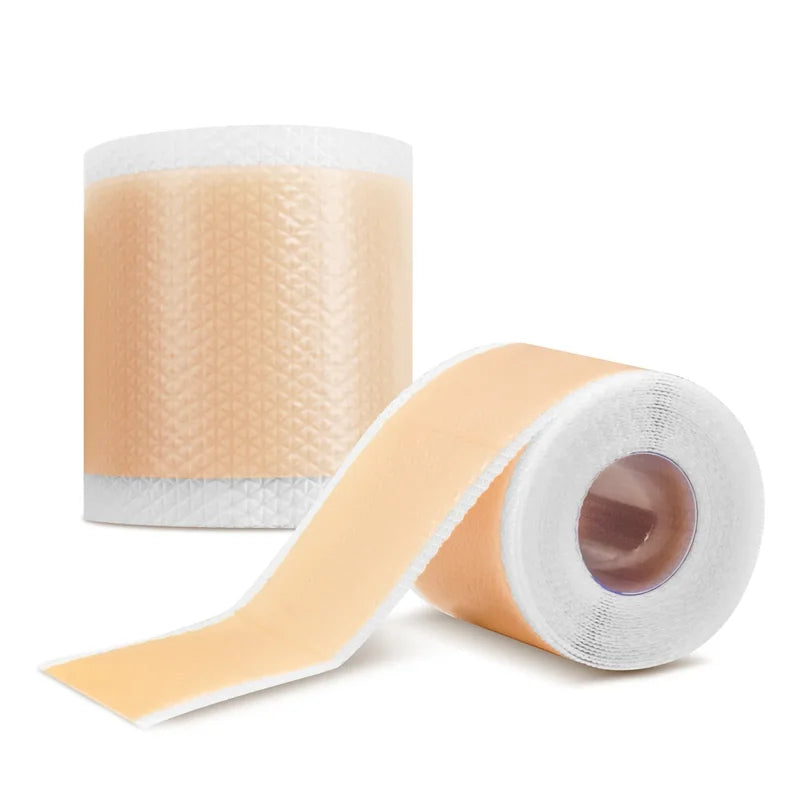 Silicone Scar Sheets Self-Adhesive Skin Care Tape 4cm x 150cm Reusable