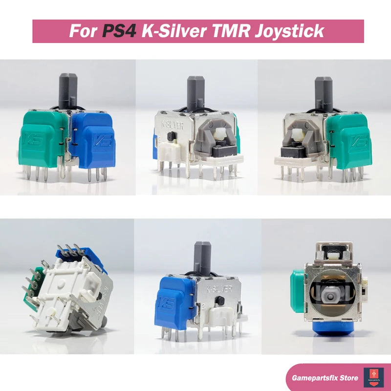 Joystick Replacement Kit for Switch, PS5, PS4, Xbox Series & One - Anti-Drift, Multiple Colors