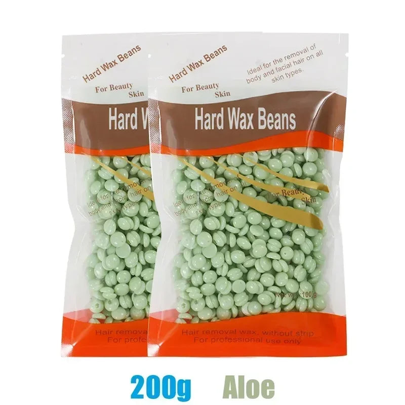 Hard Waxing Wax Beans for Hair Removal - 500g/400g/200g, Whole Body Depilatory