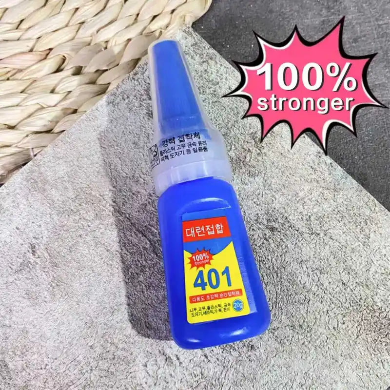 Strong Quick-Drying Nail Sticker Glue - Multi-Purpose Nail Art Adhesive 20ml