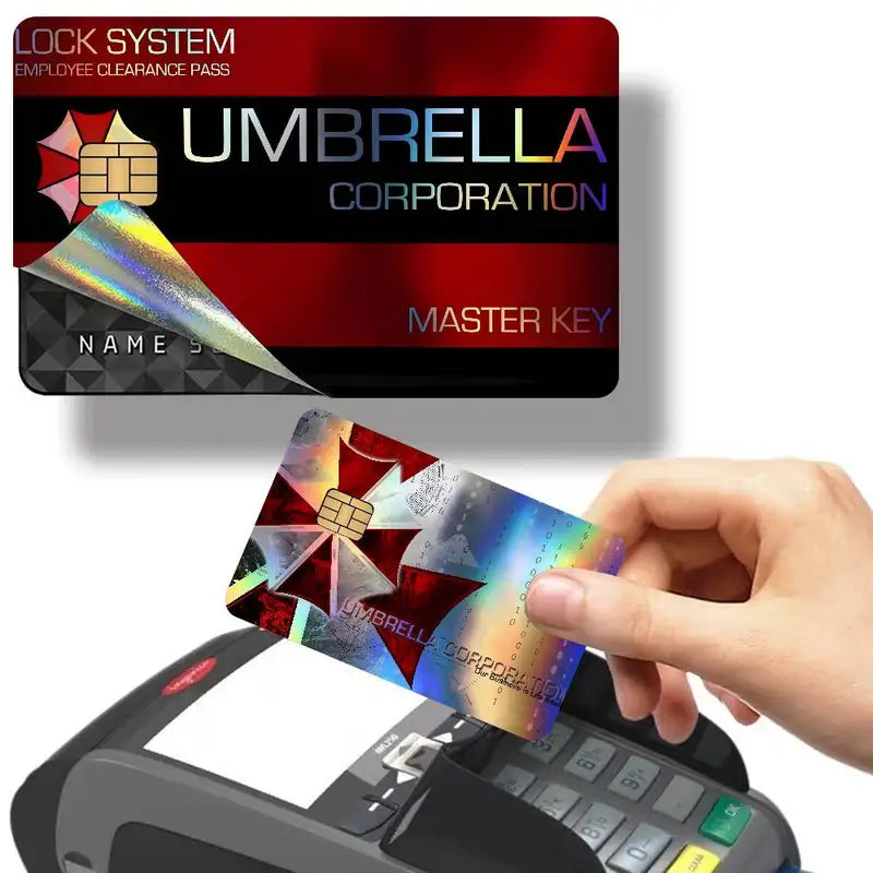 Laser Glow Card Stickers - Personalize & Protect Your Bank Card - Multiple Colors