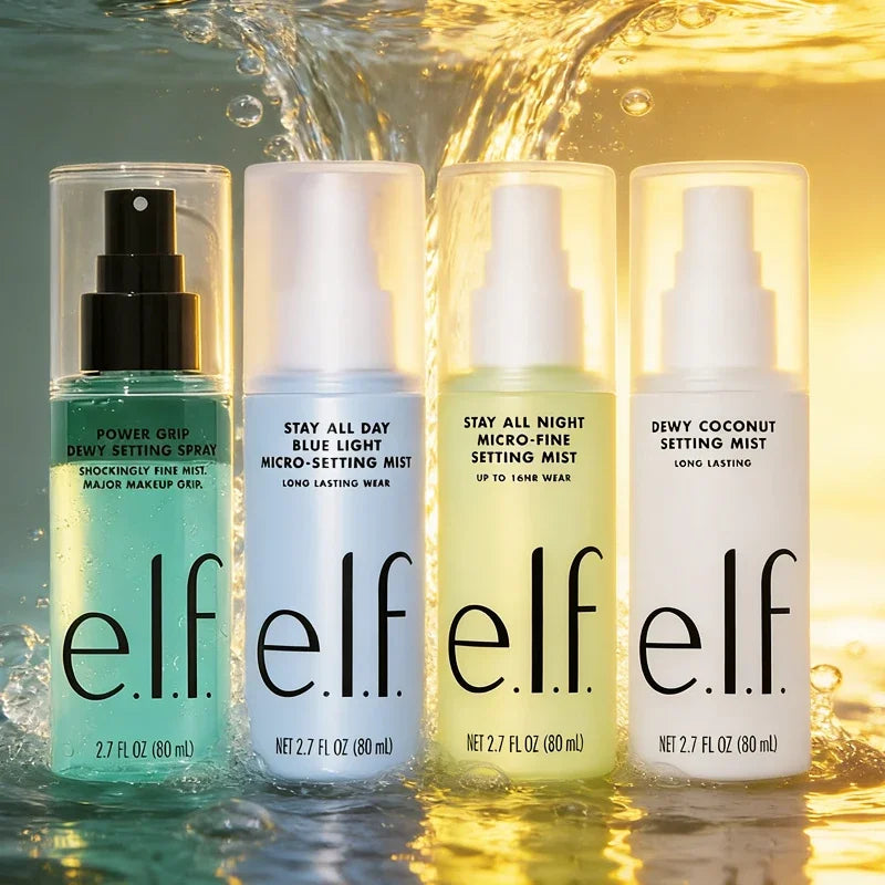 Makeup Setting Spray - Long-Lasting Face Primer & Pore Filler & Lip Gloss