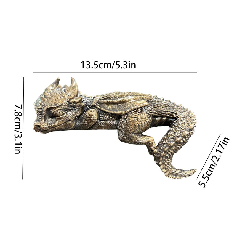 Resin Decorative Ornament for Bookshelves or Desks - Fantasy Style Home Decor