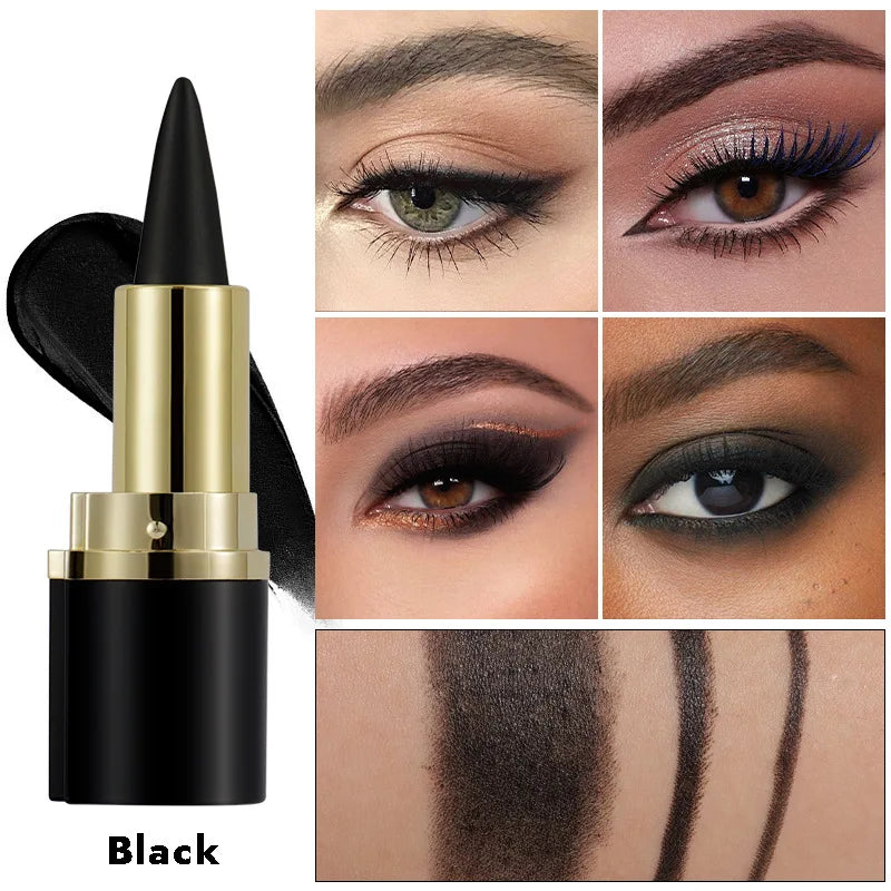 Creamy Gel Eyeliner Set - Waterproof, Sweat-Proof, Long-Lasting, Daily Makeup for Women