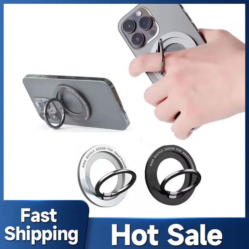 Magnetic Phone Holder Stand for Magsafe - Finger Ring Socket Bracket for iPhone