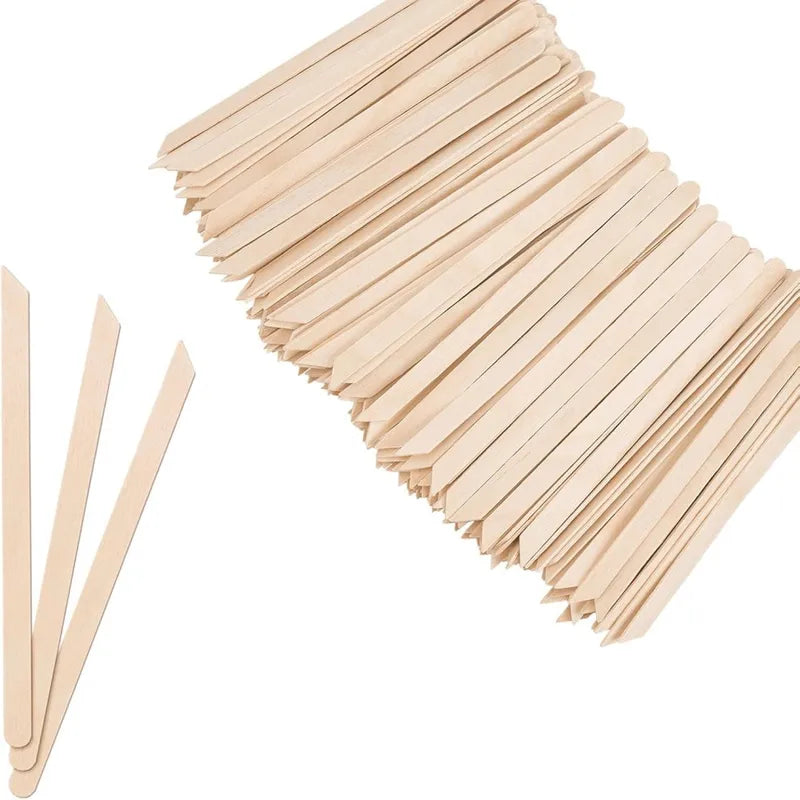Disposable Wooden Waxing Spatulas 200pcs Hair & Body Beauty Tool
