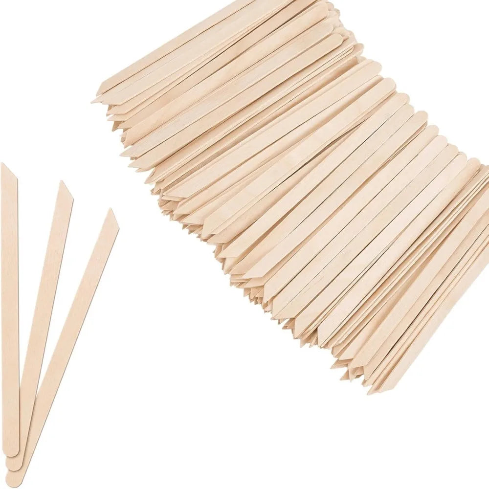 Disposable Wooden Waxing Spatulas 200pcs Hair & Body Beauty Tool