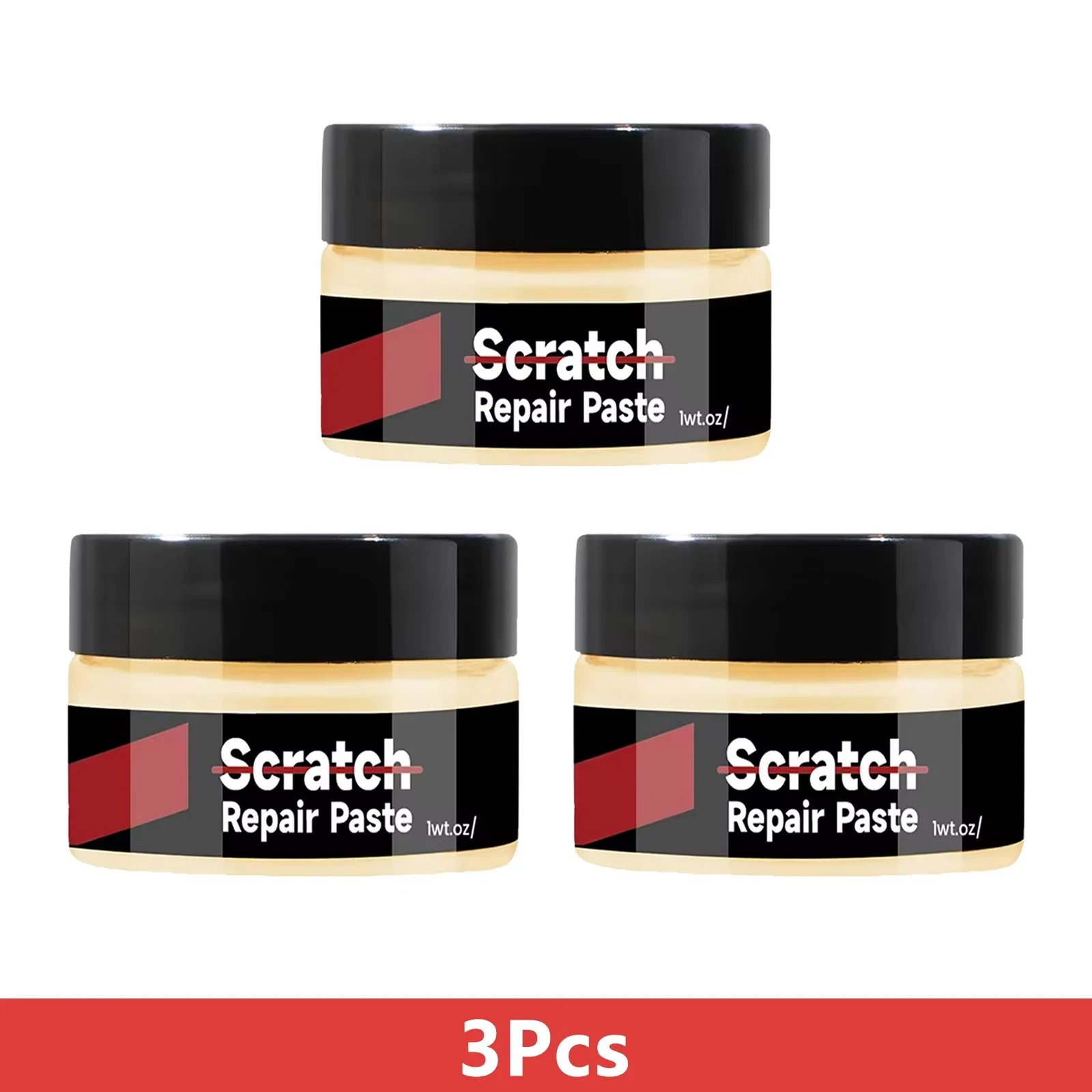 Car Interior Plastic Leather Scratch Repair Paste - Automotive Polishing & Wax - Multiple Colors