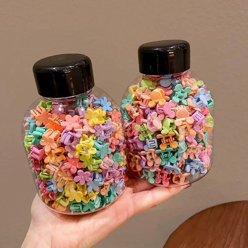 Baby Mini Hair Claw Clips 100Pcs Kids Hair Accessories for Bangs & Broken Hair