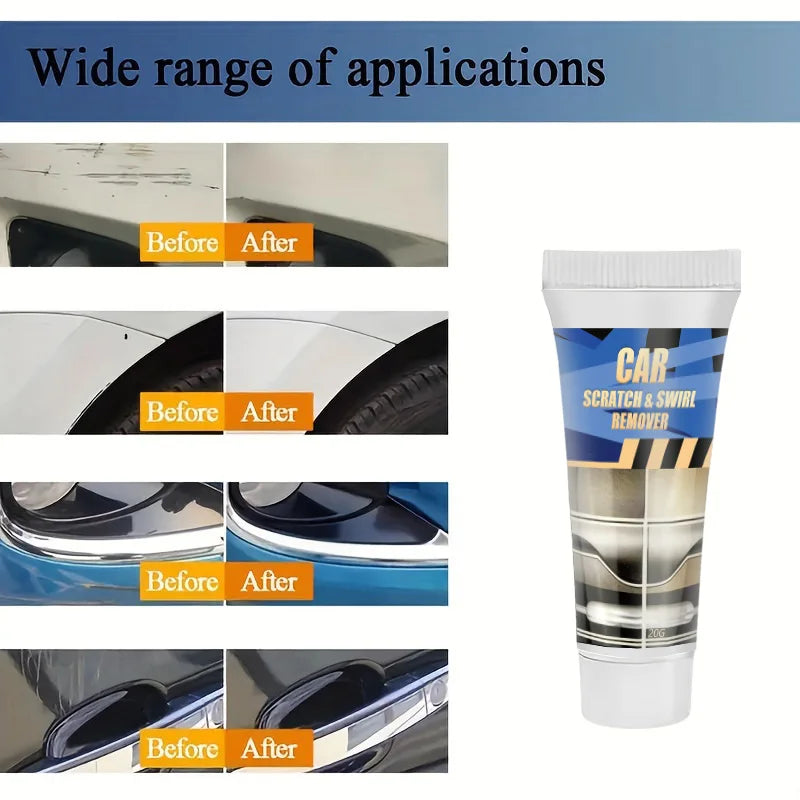 Car Scratch Remover Kit - Auto Paint Touch-Up & Polishing Tools