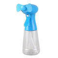 Portable Handheld Misting Fan with Water Spray Bottle - Cool & Rechargeable