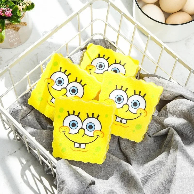 Cartoon Sponge Holder for Kitchen Sink Organizers Bathroom Decor Gift