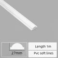 1m Self-Adhesive PVC Decorative Strip Flexible Wall Floor Cabinet DIY Sticker