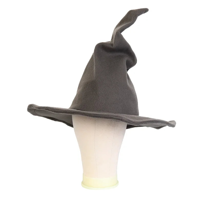 Halloween Wizard Hat for Role Play Costumes - Grey Dumbledore Style