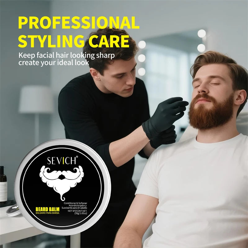 Moisturizing Beard Balm Wax for Styling & Shaping Facial Hair - 30g