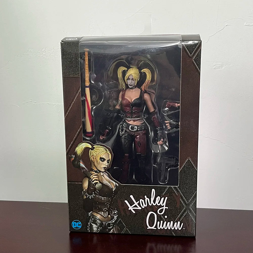 Action Figure Set - Batman Joker Harley Quinn Collectible Cartoon Roles