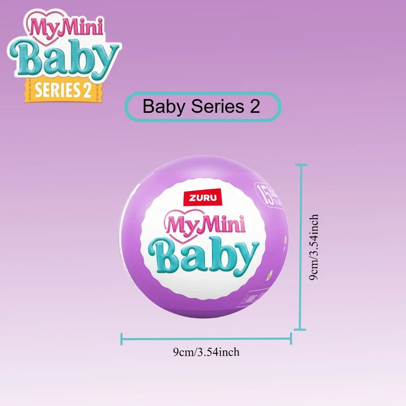 Miniature Mystery Doll Capsule Set - Collectible Toys for Kids