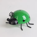 Mini Metal Ladybug Wall Hanging Ornament Garden Decor Set - Outdoor Fence Sculpture