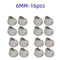 Universal Gas Stove Control Knobs Replacement Set for Cooktop & Oven - Durable Metal, 6mm/8mm