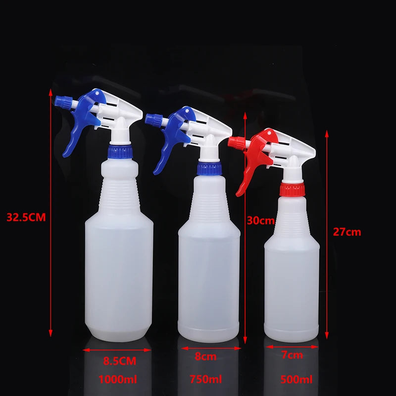 Portable Spray Bottle 500ml 750ml 1000ml Refillable Atomizer for Car and Gardening