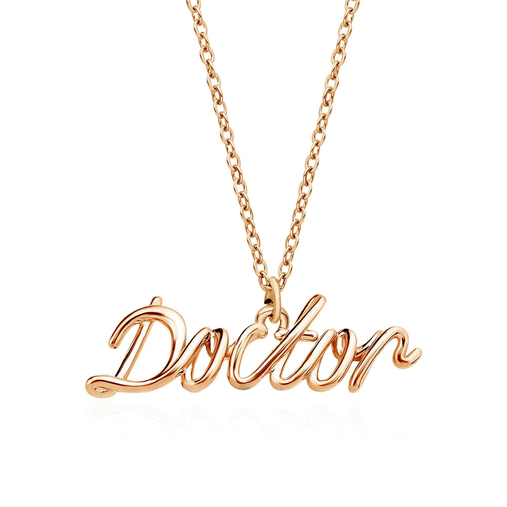 Medical Jewelry Brooch Pins for Doctor Nurse - Creative Letter Lapel Badge Gift