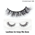 Luxury Mink False Eyelashes Bulk Set - Soft Fluffy Natural Look, 10/30/50 Pairs