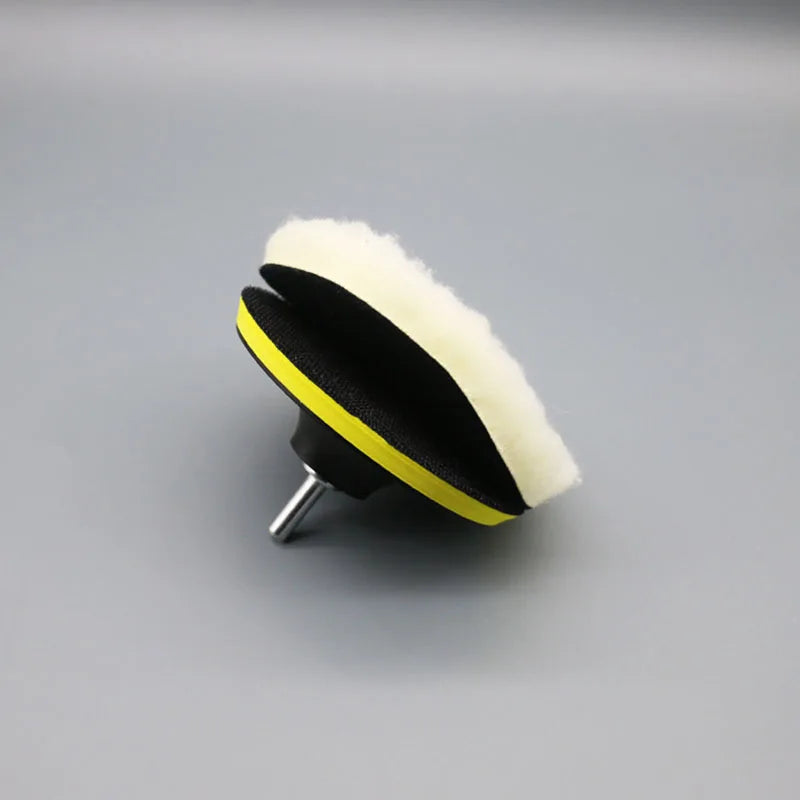 3-Inch Car Polishing Kit Wool Pad Buffing Sponge Disc Auto Paint Care Tools