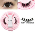 Magnetic False Eyelash Kit - Reusable Fluffy Natural 3D Magnet Band Waterproof