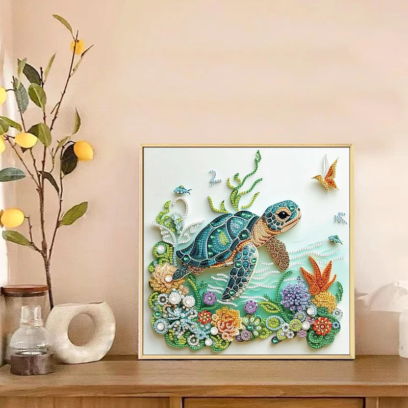 DIY 5D Special Shape Diamond Art Kit for Beginners Wall Decor & Gift
