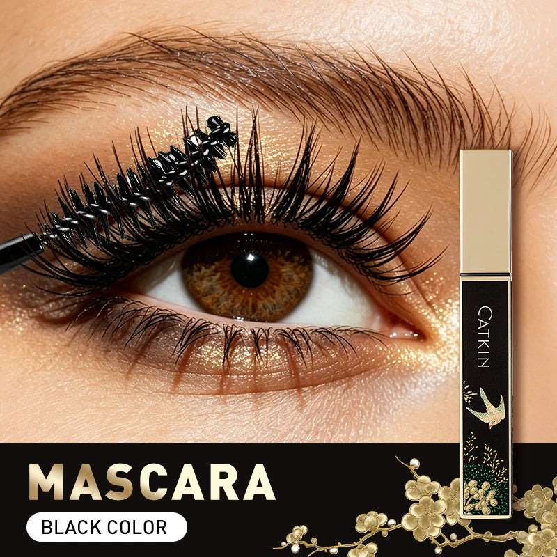 Volumizing Waterproof Mascara for Long & Thick Lashes - Nourishing & Clump-Free