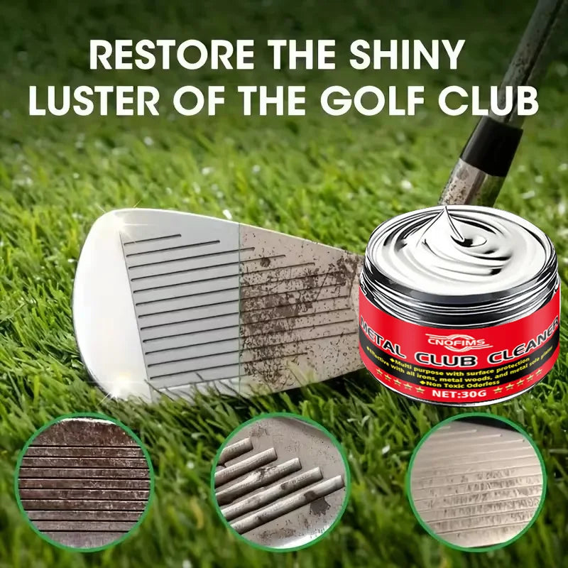 Golf Club Polishing Wax Oxidation Scratch Remover Mirror Shine Restore for Woods Irons Putters